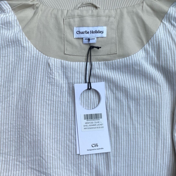 Charlie Holiday Shell Bomber Jacket - Picture 4 of 5